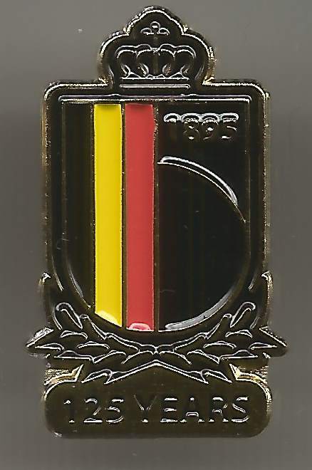 Badge Football Association Belgium 125 years